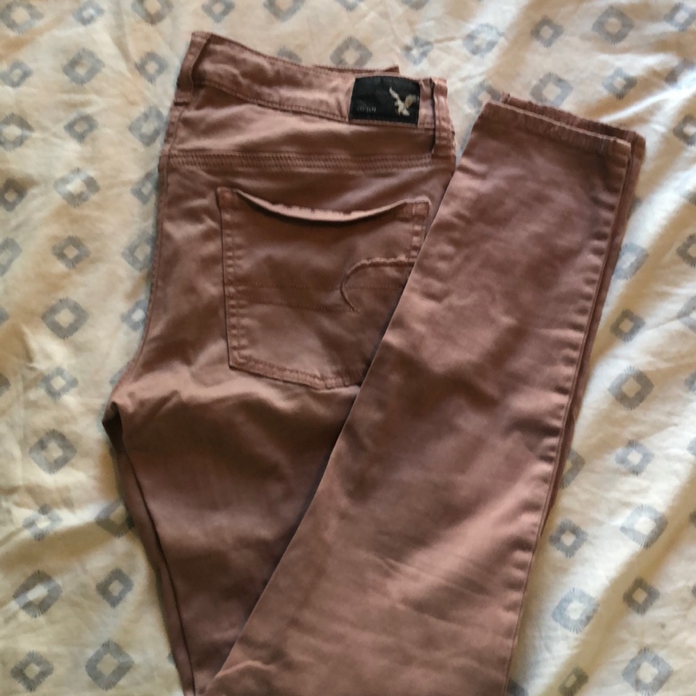 American Eagle super stretch jeggings.